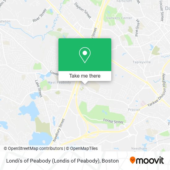 Londi's of Peabody (Londis of Peabody) map