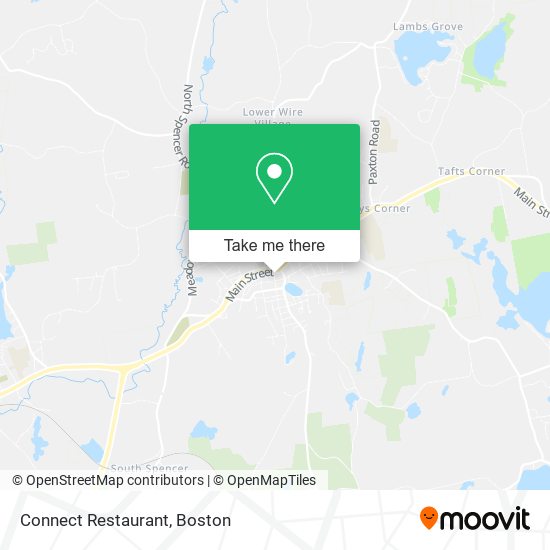 Connect Restaurant map