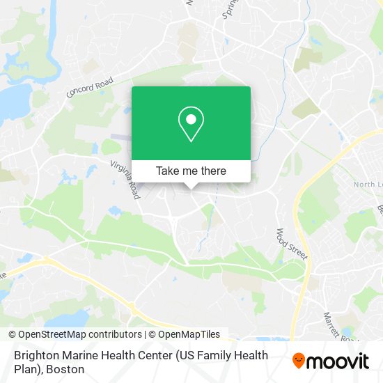 Brighton Marine Health Center (US Family Health Plan) map