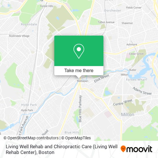 Mapa de Living Well Rehab and Chiropractic Care (Living Well Rehab Center)