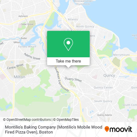 Mapa de Montilio's Baking Company (Montilio's Mobile Wood Fired Pizza Oven)