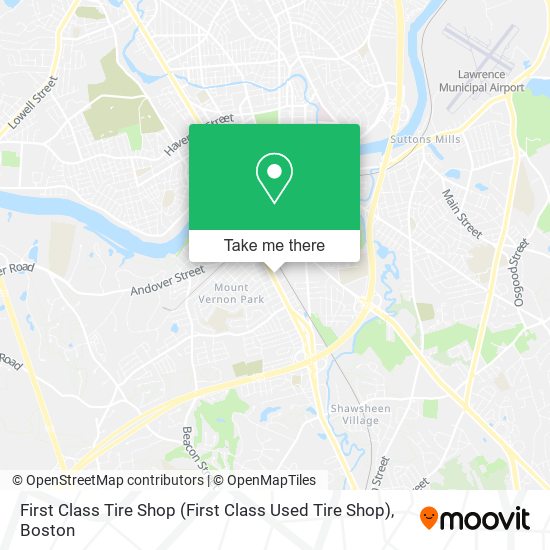 Mapa de First Class Tire Shop