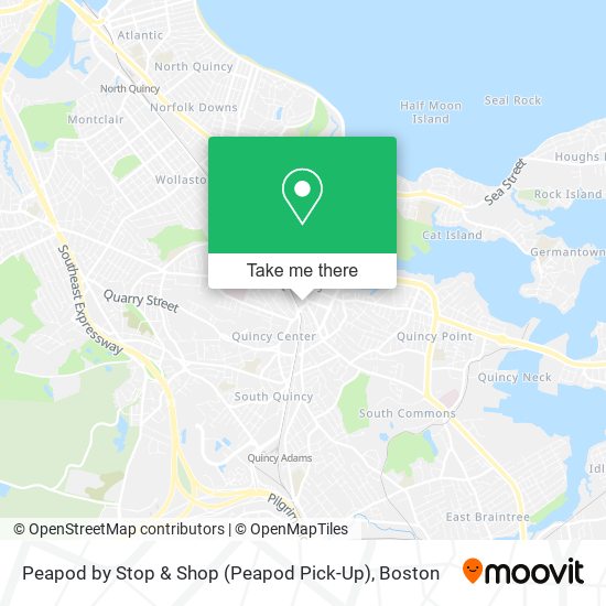 Peapod by Stop & Shop (Peapod Pick-Up) map