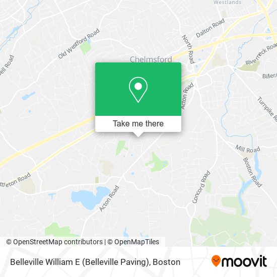 Mapa de Belleville William E (Belleville Paving)
