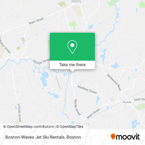 Boston-Waves Jet Ski Rentals map