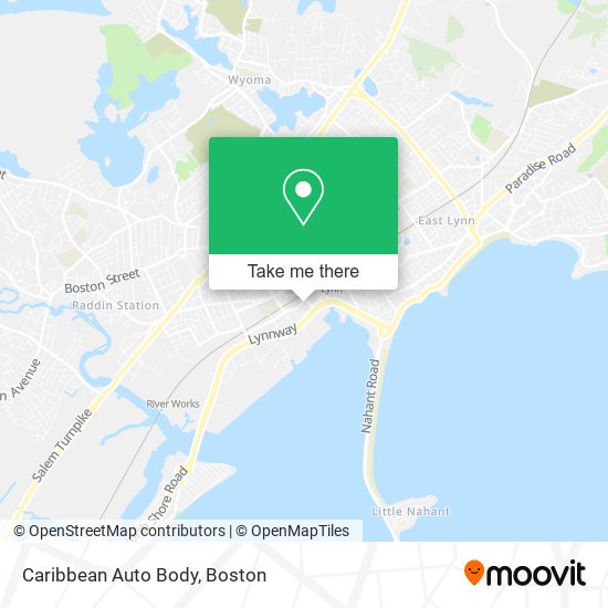 Mapa de Caribbean Auto Body