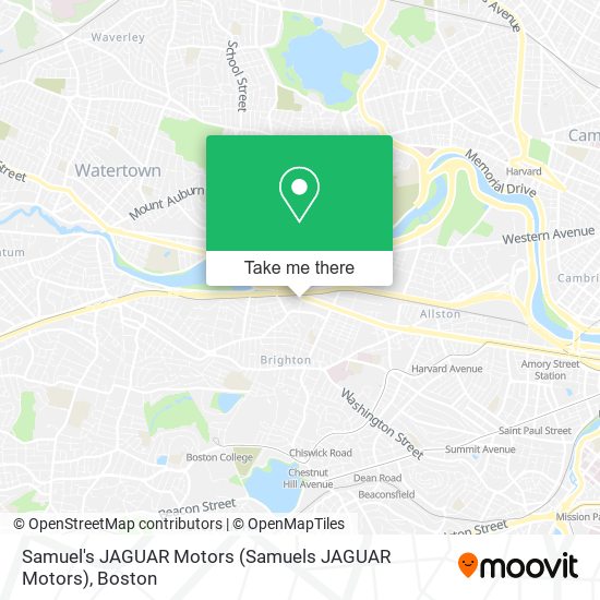 Mapa de Samuel's JAGUAR Motors (Samuels JAGUAR Motors)