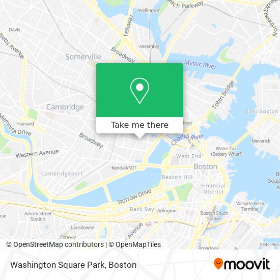 Washington Square Park map