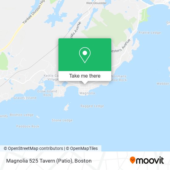 Mapa de Magnolia 525 Tavern (Patio)