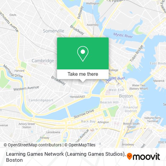Mapa de Learning Games Network (Learning Games Studios)