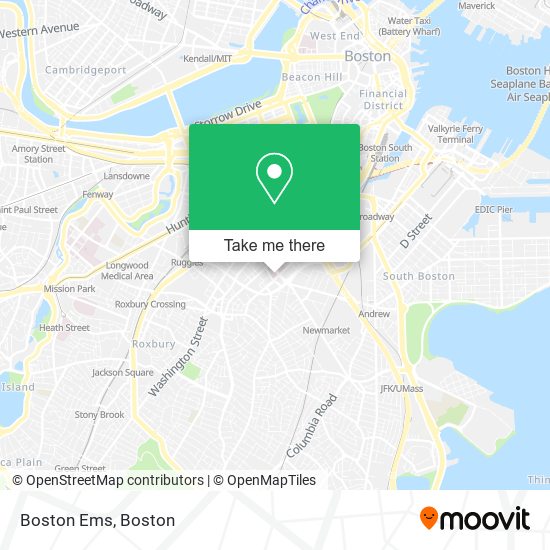 Boston Ems map