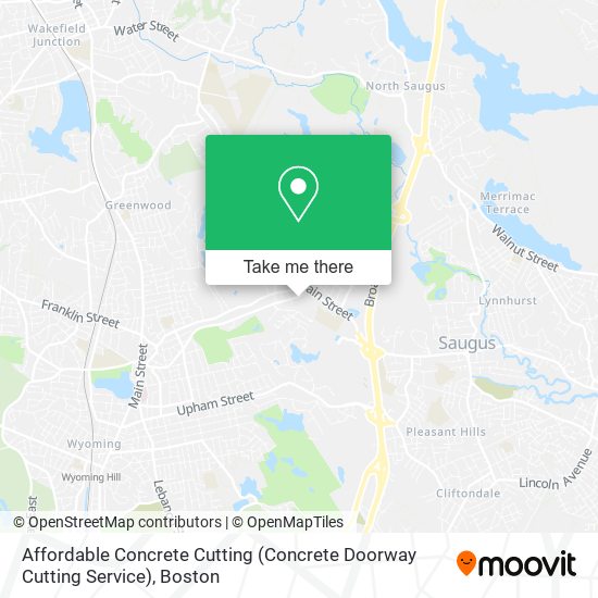 Mapa de Affordable Concrete Cutting (Concrete Doorway Cutting Service)