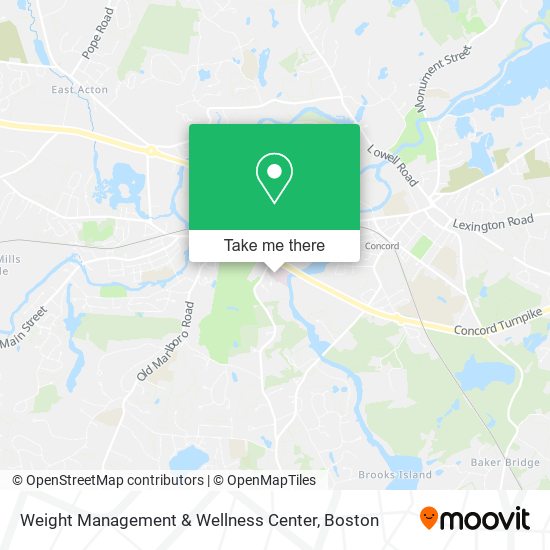 Mapa de Weight Management & Wellness Center