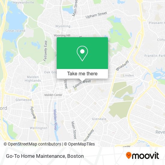 Go-To Home Maintenance map