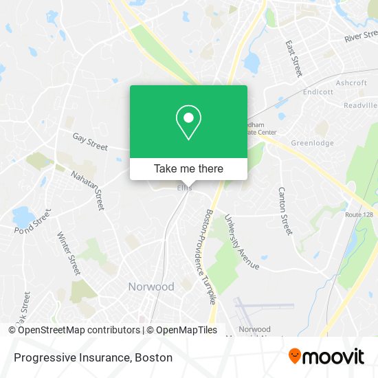 Progressive Insurance map