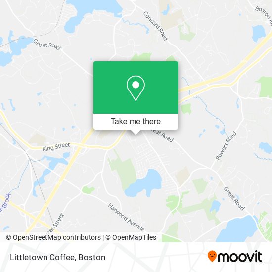 Mapa de Littletown Coffee