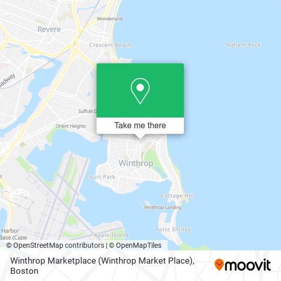 Winthrop Marketplace (Winthrop Market Place) map
