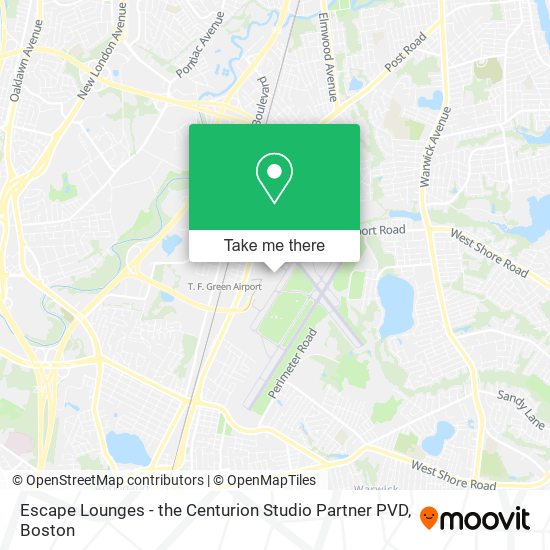 Escape Lounges - the Centurion Studio Partner PVD map