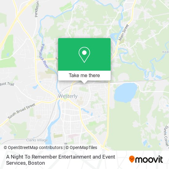 A Night To Remember Entertainment and Event Services map