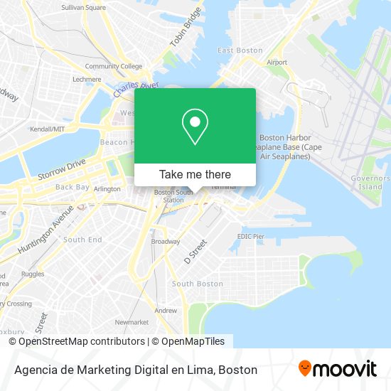 Agencia de Marketing Digital en Lima map