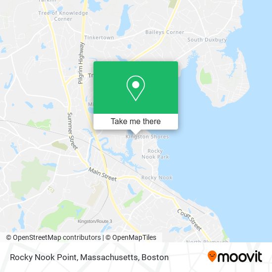Mapa de Rocky Nook Point, Massachusetts