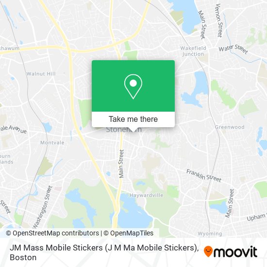 Mapa de JM Mass Mobile Stickers (J M Ma Mobile Stickers)
