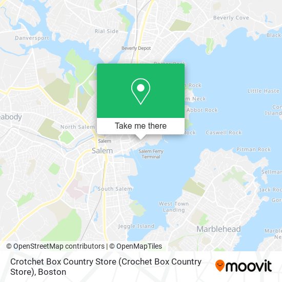Mapa de Crotchet Box Country Store
