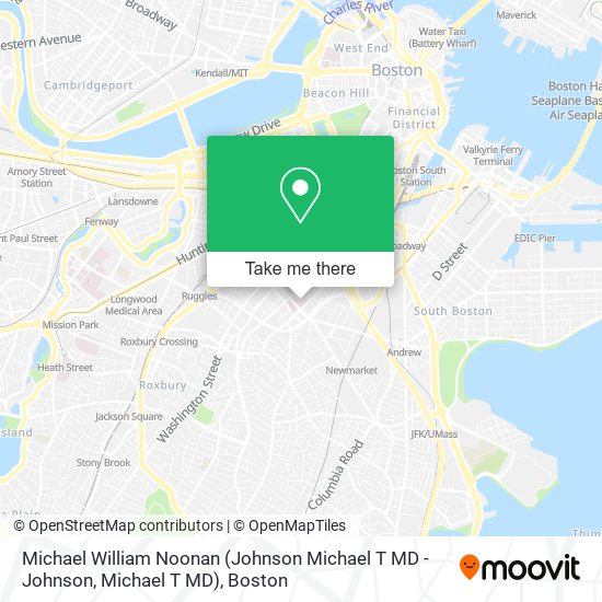 Michael William Noonan (Johnson Michael T MD - Johnson, Michael T MD) map