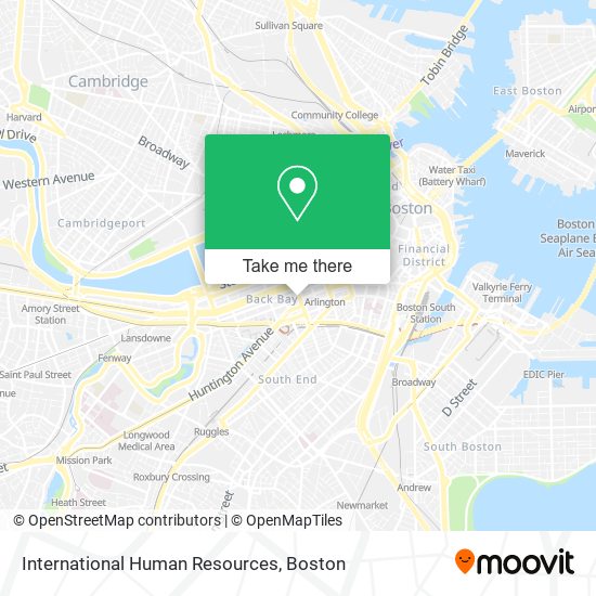 International Human Resources map