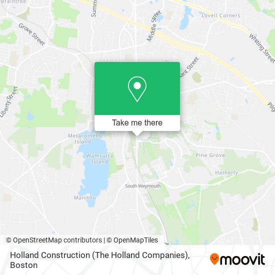 Mapa de Holland Construction (The Holland Companies)
