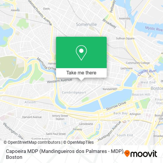 Mapa de Capoeira MDP (Mandingueiros dos Palmares - MDP)