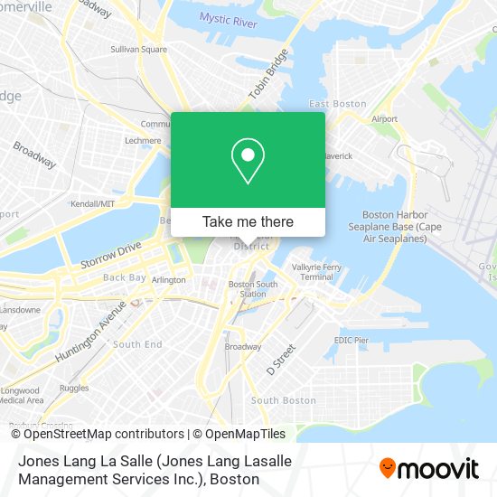 Mapa de Jones Lang La Salle (Jones Lang Lasalle Management Services Inc.)