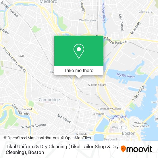 Mapa de Tikal Uniform & Dry Cleaning (Tikal Tailor Shop & Dry Cleaning)