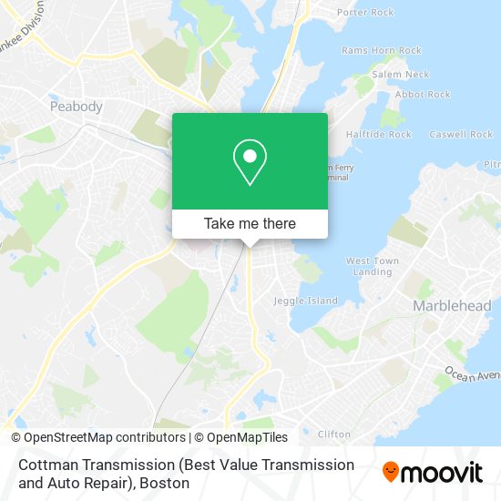 Mapa de Cottman Transmission (Best Value Transmission and Auto Repair)