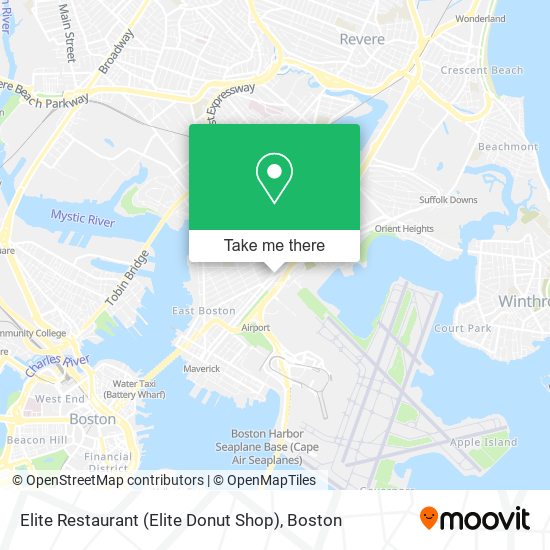 Mapa de Elite Restaurant (Elite Donut Shop)