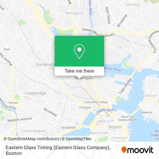 Eastern Glass Tinting (Eastern Glass Company) map