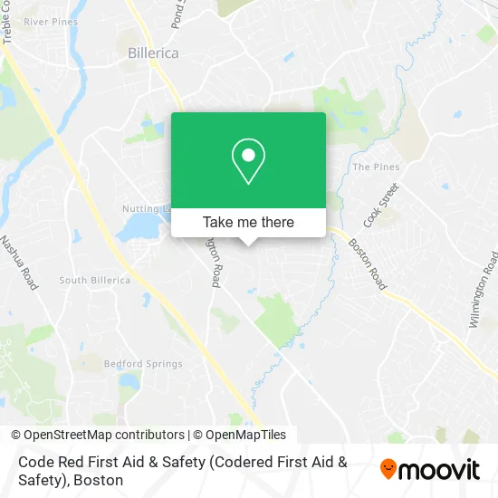 Mapa de Code Red First Aid & Safety (Codered First Aid & Safety)