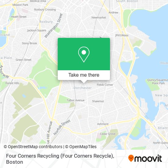 Mapa de Four Corners Recycling (Four Corners Recycle)