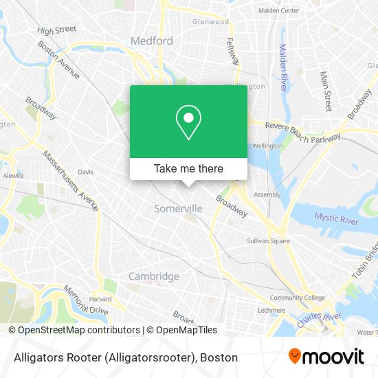 Alligators Rooter (Alligatorsrooter) map