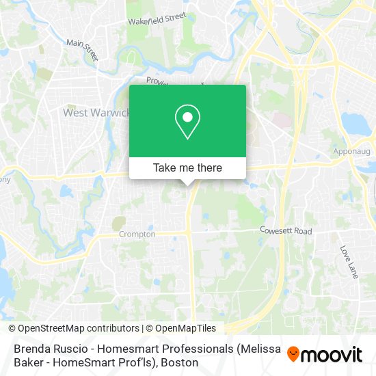 Brenda Ruscio - Homesmart Professionals (Melissa Baker - HomeSmart Prof’ls) map