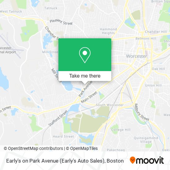 Early's on Park Avenue (Early's Auto Sales) map