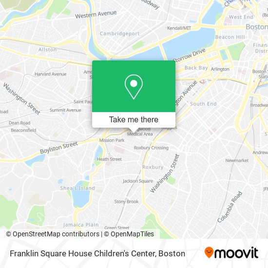Mapa de Franklin Square House Children's Center