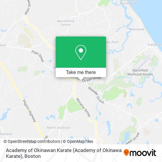 Academy of Okinawan Karate map