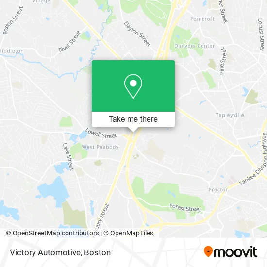 Victory Automotive map