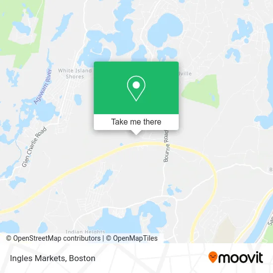 Ingles Markets map