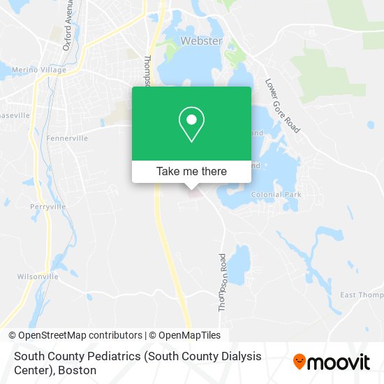 South County Pediatrics (South County Dialysis Center) map