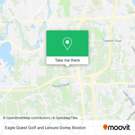 Mapa de Eagle Quest Golf and Leisure Dome