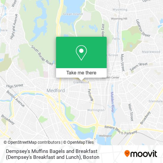 Dempsey's Muffins Bagels and Breakfast (Dempsey's Breakfast and Lunch) map