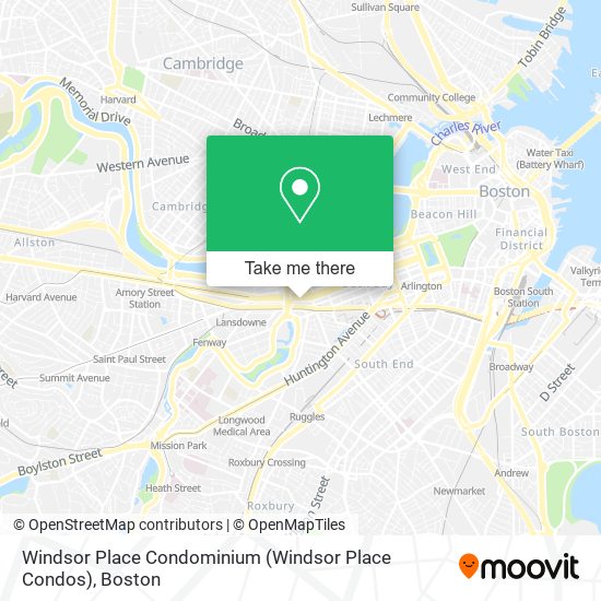Mapa de Windsor Place Condominium (Windsor Place Condos)