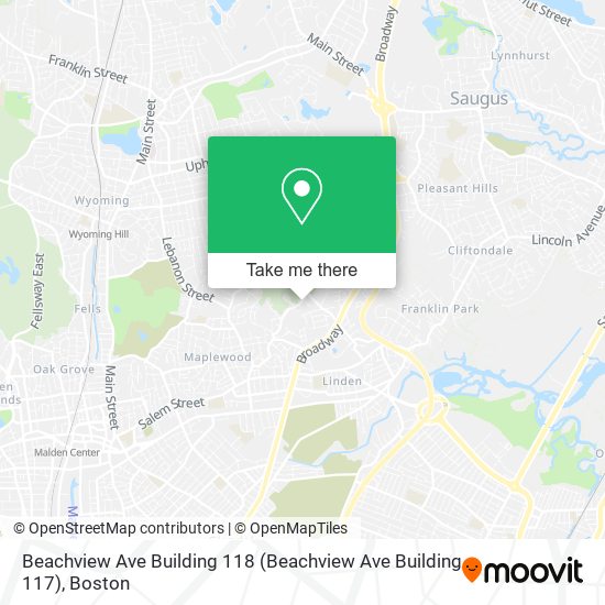 Mapa de Beachview Ave Building 118